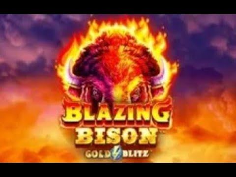 Blazing Bison Gold Blitz Slot Review | Free Play video preview