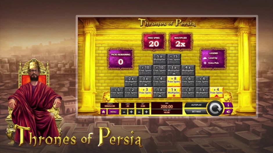 Thrones of Persia Slot Review | Demo & Free Play | RTP Check video preview