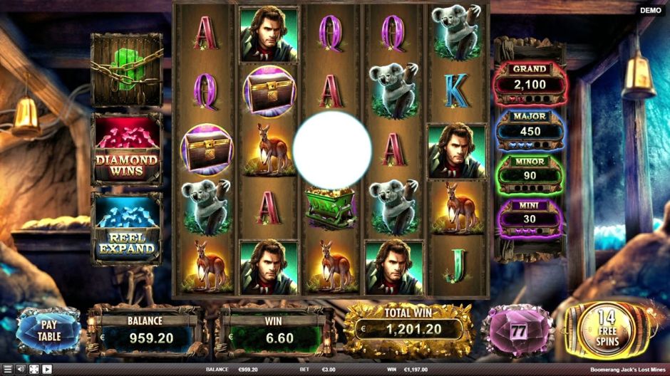 Boomerang Jack's Lost Mines Slot Review | Free Play video preview