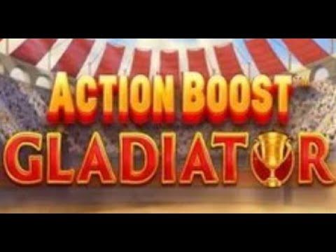 Action Boost Gladiator Slot Review | Free Play video preview
