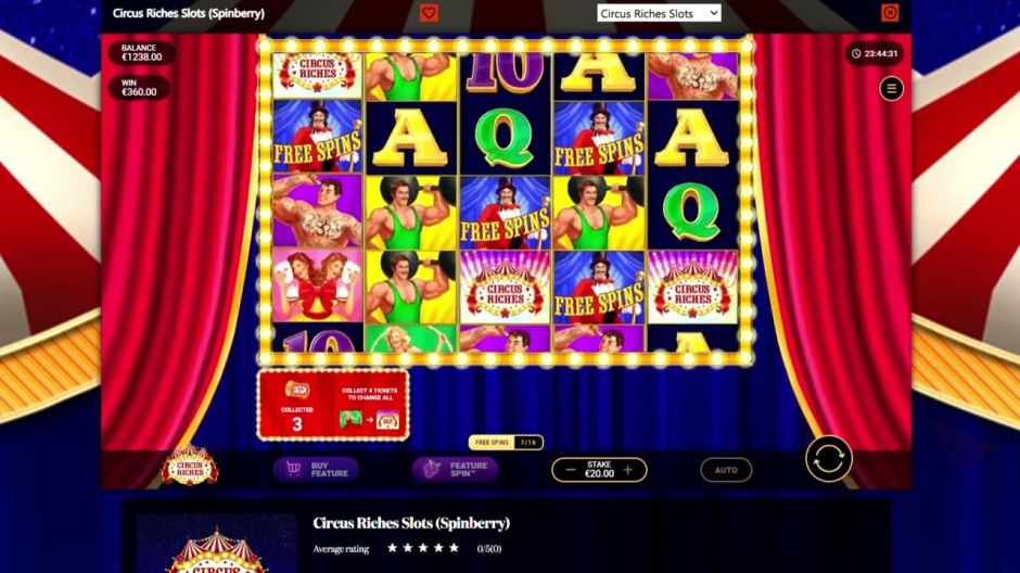 Circus Riches Slot Review | Free Play video preview