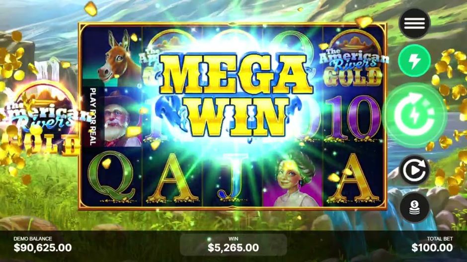 The American River's Gold Slot Review | Free Play video preview