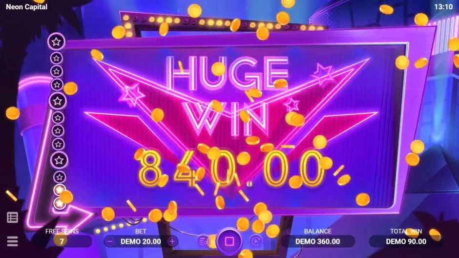 Neon Capital Slot Review | Free Play video preview