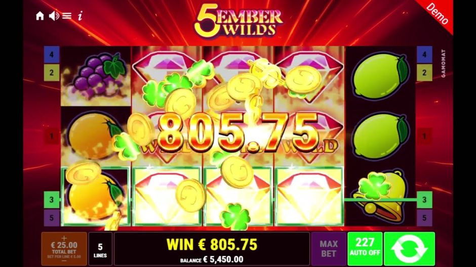 5 Ember Wilds Slot Review | Free Play video preview