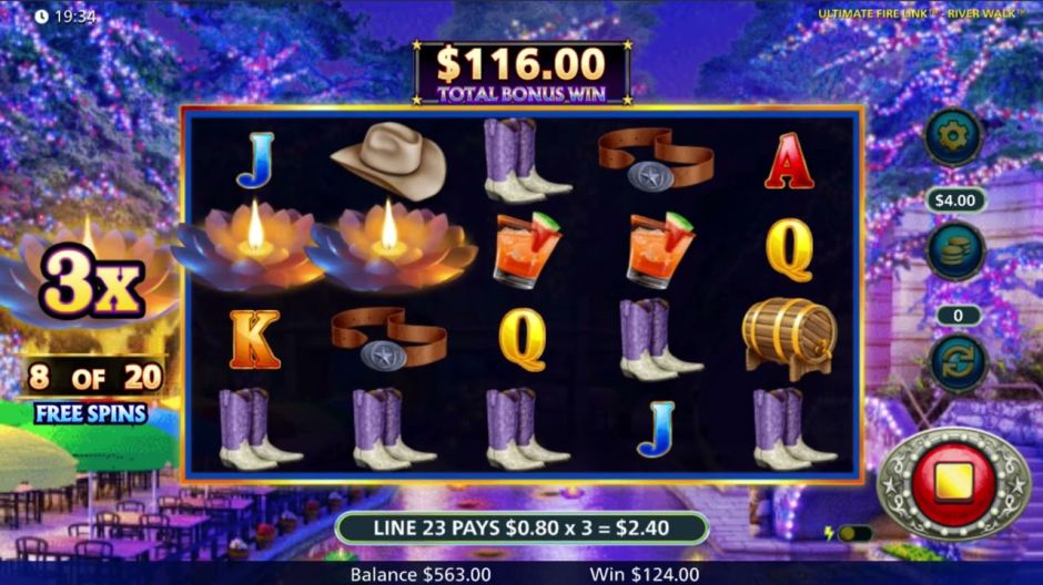 Ultimate Fire Link River Walk Slot Review | Free Play video preview