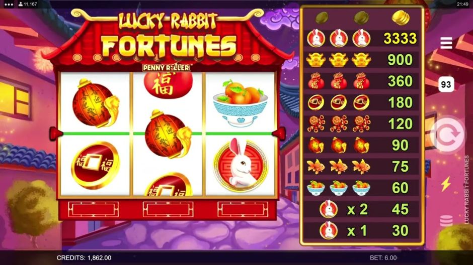 Lucky Rabbit Fortunes Slot Review | Free Play video preview