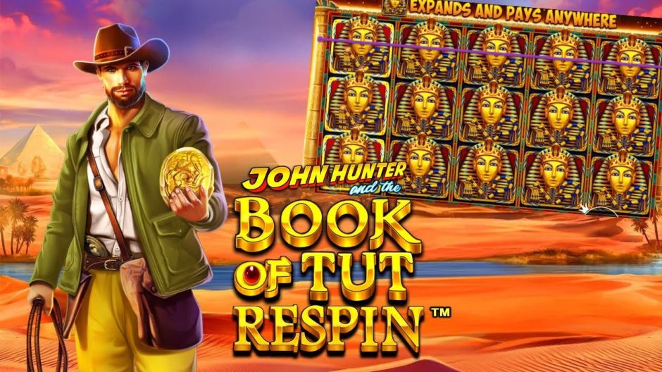 John Hunter and the Book of Tut Respin Slot Review | Demo & Free Play | RTP Check video preview