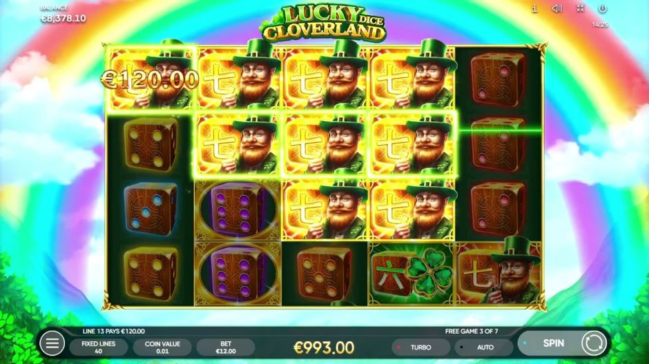 Lucky Cloverland Dice Slot Review | Free Play video preview