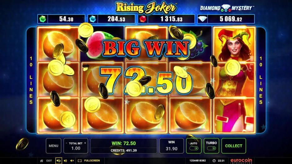 Diamond Mystery Rising Joker Slot Review | Free Play video preview