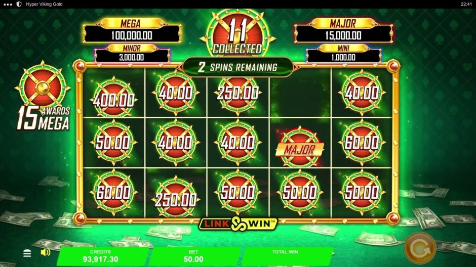 Hyper Viking Gold Slot Review | Free Play video preview