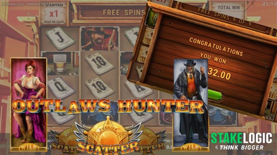 Outlaws Hunter Slot Review | Free Play video preview