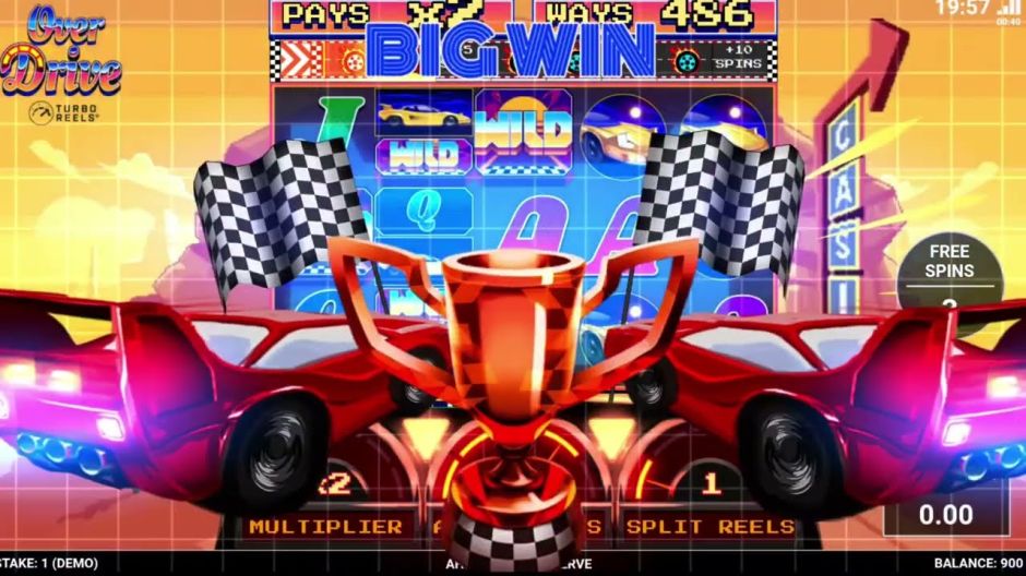 Over Drive Slot Review | Free Play video preview