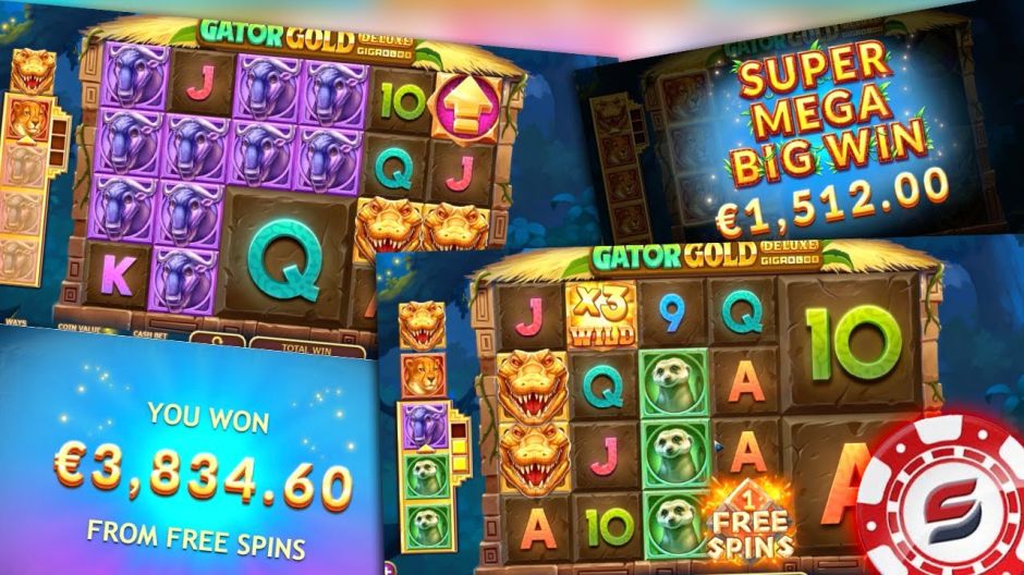 Gator Gold Deluxe Gigablox Slot Review | Demo & Free Play | RTP Check video preview