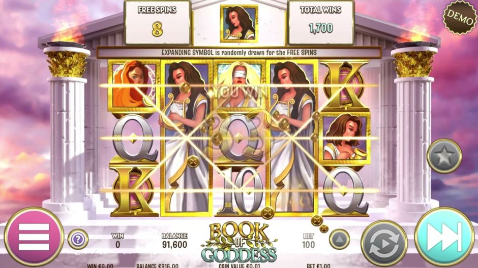Book of Goddess Slot Review | Free Play video preview