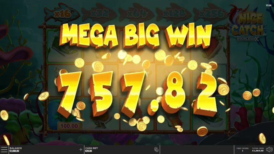 Nice Catch DoubleMax Slot Review | Free Play video preview