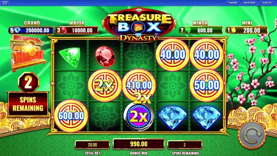 Treasure Box Dynasty Slot Review | Free Play video preview