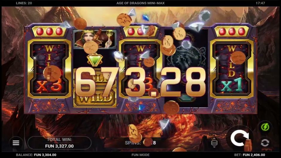 Age of Dragons Mini-max Slot Review | Free Play video preview