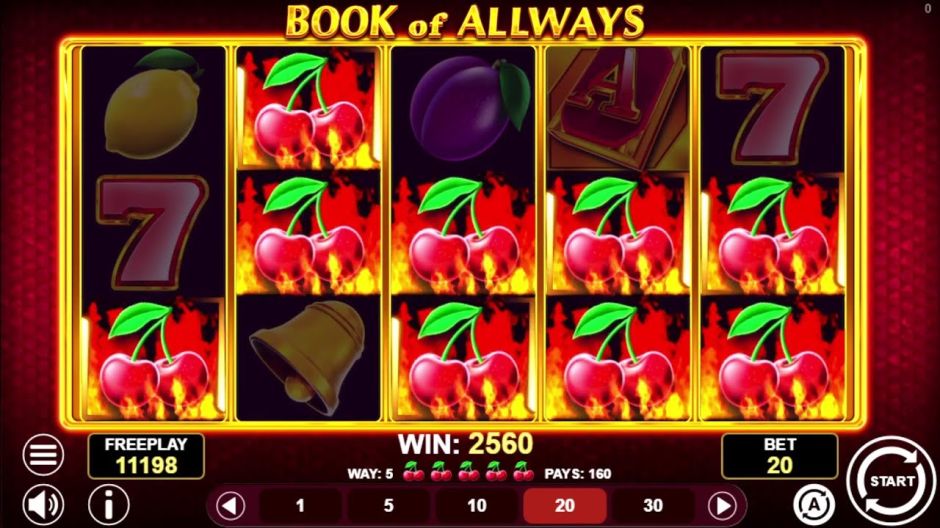 Book of Allways Slot Review | Free Play video preview