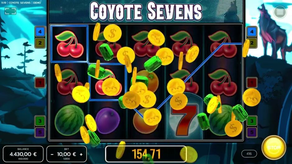 Coyote Sevens Slot Review | Free Play video preview
