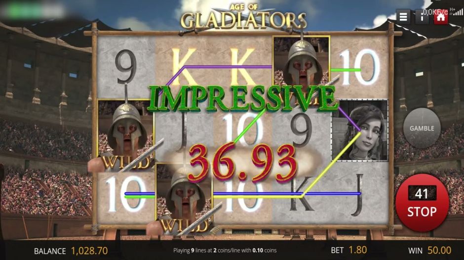 Age of Gladiators Slot Review | Free Play video preview