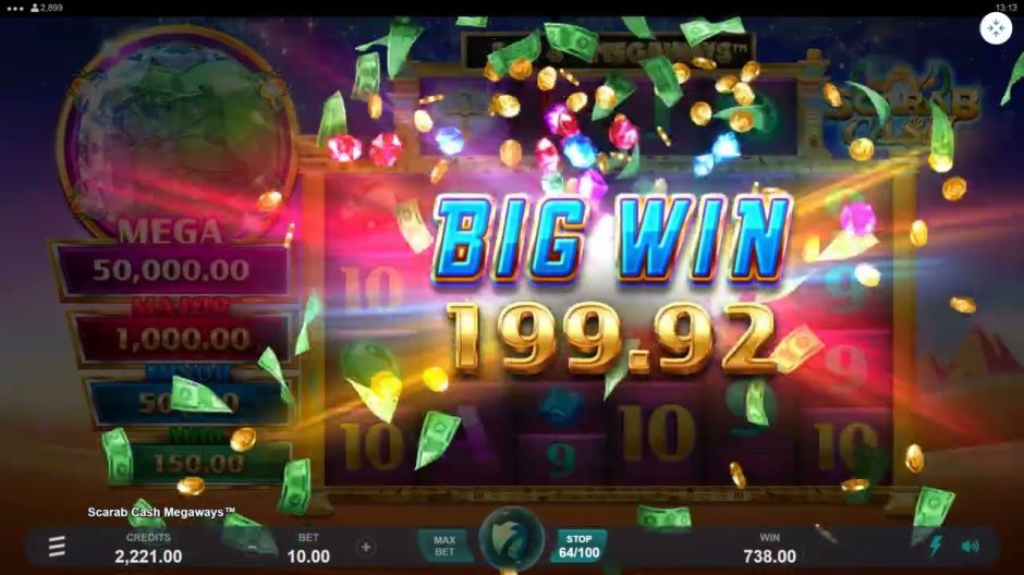Scarab Cash Megaways Slot Review | Demo & FREE Play video preview