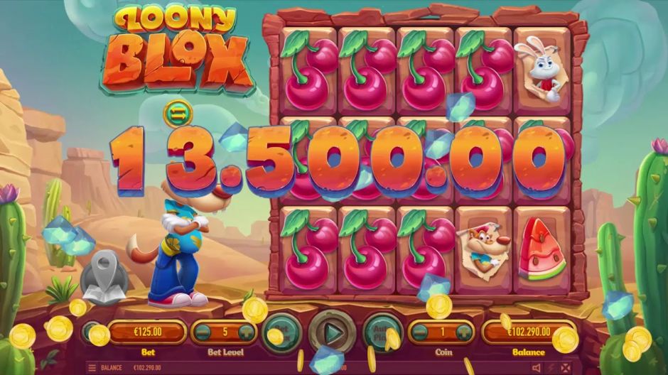 Loony Blox Slot Review | Demo & Free Play | RTP Check video preview