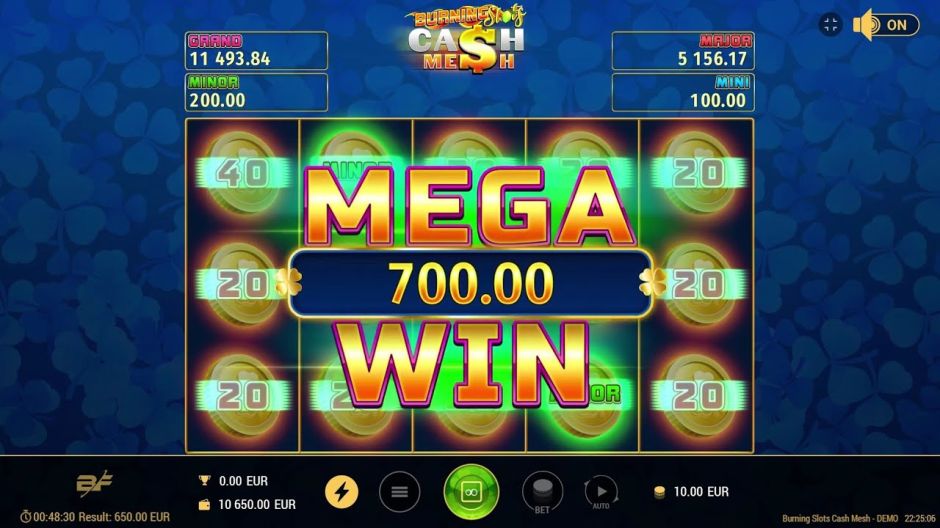 Burning Slots Cash Mesh Slot Review | Free Play video preview