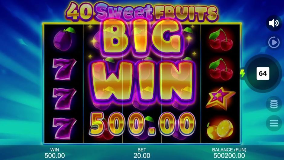 40 Sweet Fruits Slot Review | Free Play video preview