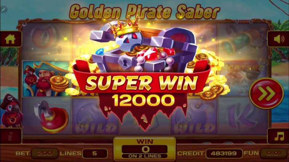 Golden Pirate Saber Slot Review | Free Play video preview
