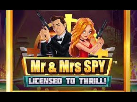 Mr & Mrs Spy Slot Review | Free Play video preview