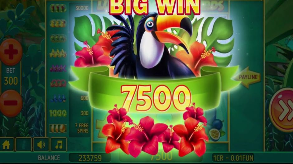 Lucky Tropical Birds 3x3 Slot Review | Free Play video preview