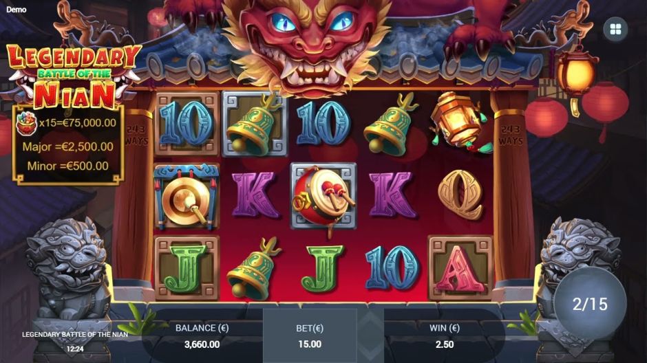 Legendary Battle of the Nian Slot Review | Free Play video preview