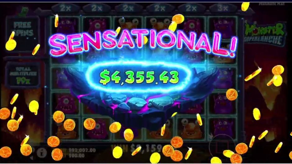 Monster Superlanche Slot Review | Free Play video preview