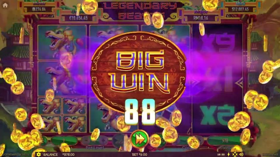 Legendary Beasts Slot Review | Free Play video preview