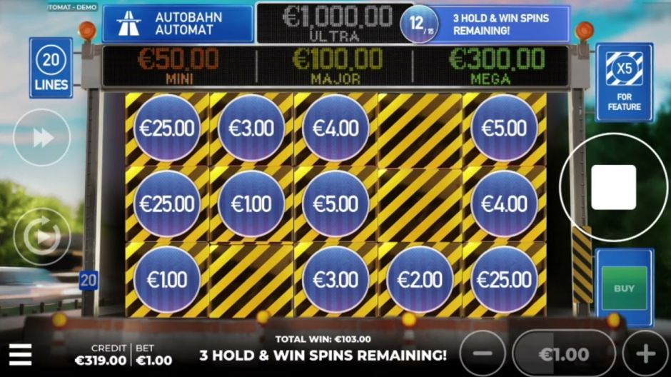 Autobahn Automat Slot Review | Free Play video preview