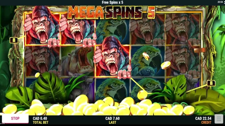 Mega Gorilla Slot Review | Free Play video preview