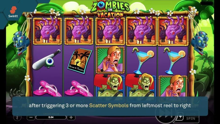 Zombies on Vacation Slot Review | Demo & Free Play | RTP Check video preview
