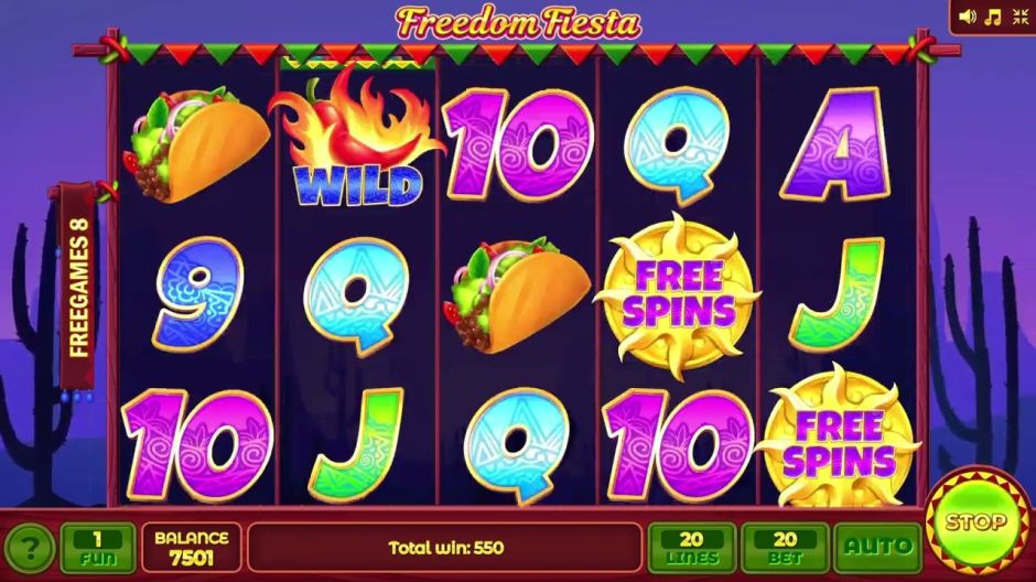 Freedom Fiesta Slot Review | Free Play video preview