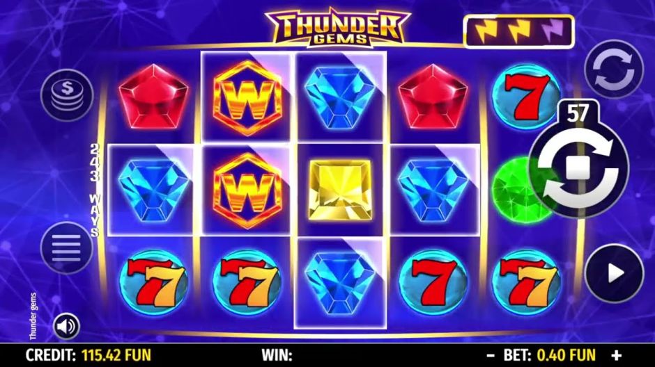 Thunder Gems Slot Review | Free Play video preview