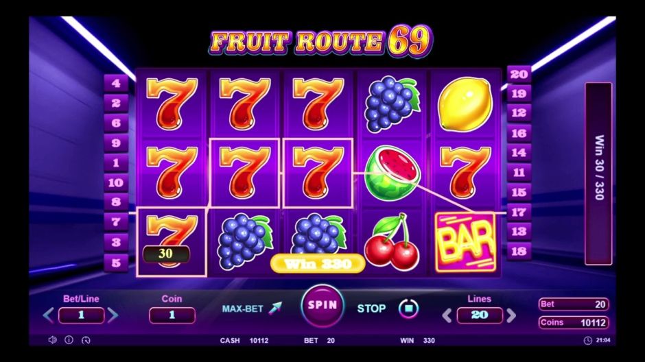 Fruit Route 69 Slot Review | Free Play video preview