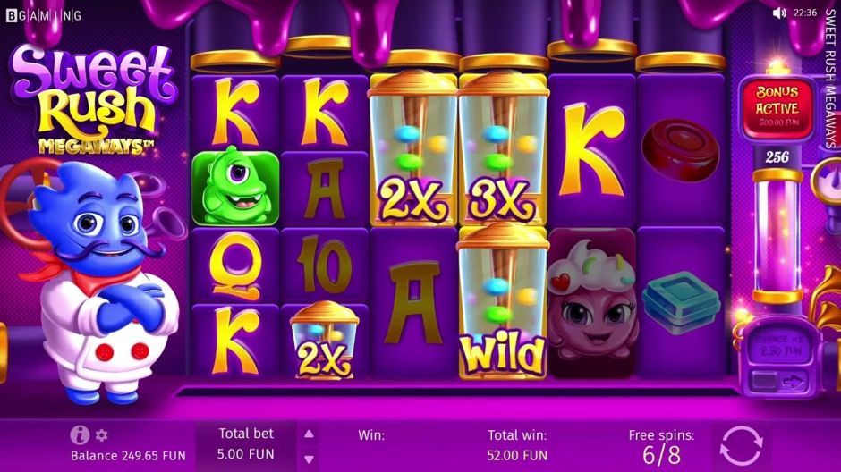 Sweet Rush Megaways Slot Review | Free Play video preview