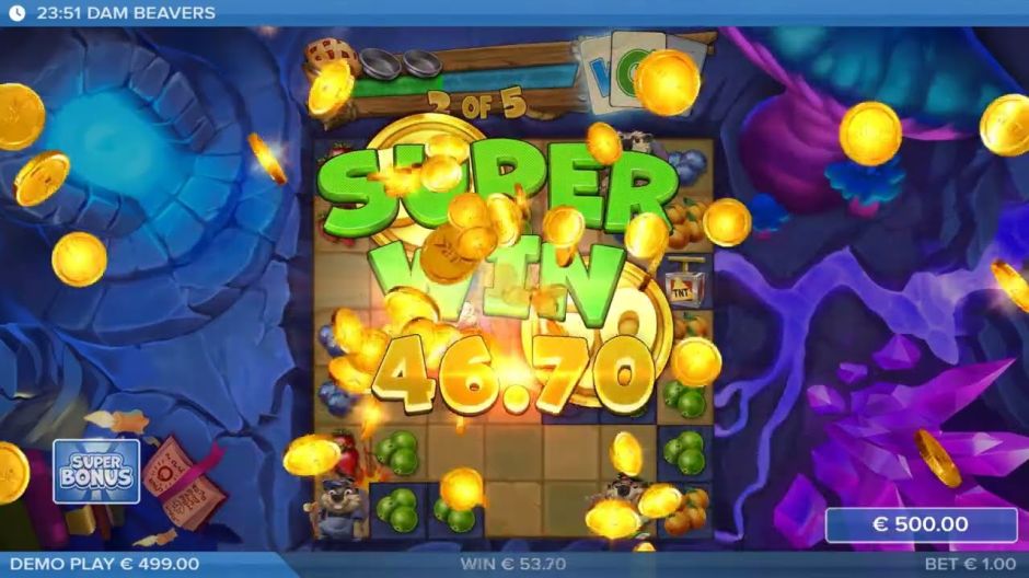 Dam Beavers Slot Review | Free Play video preview