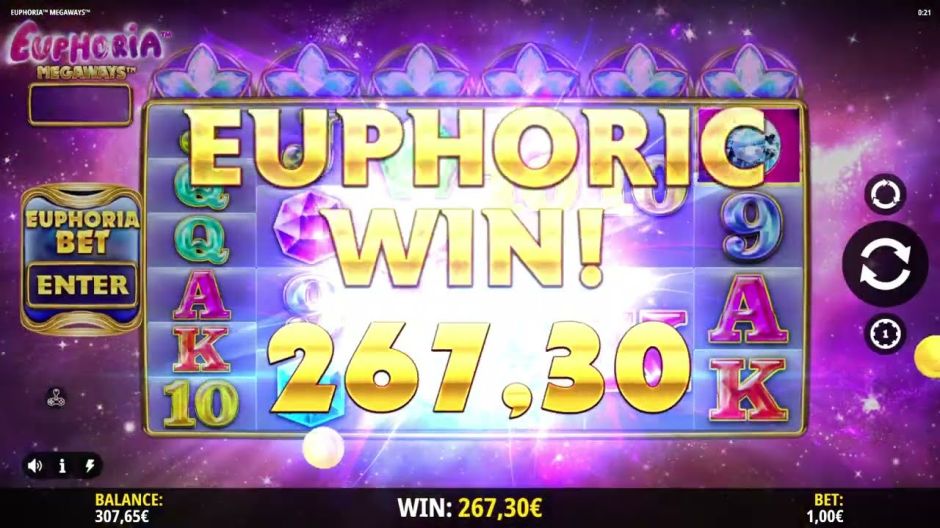 Euphoria Megaways Slot Review | Free Play video preview