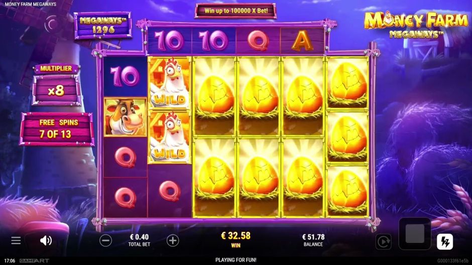 Money Farm Megaways Slot Review | Free Play video preview