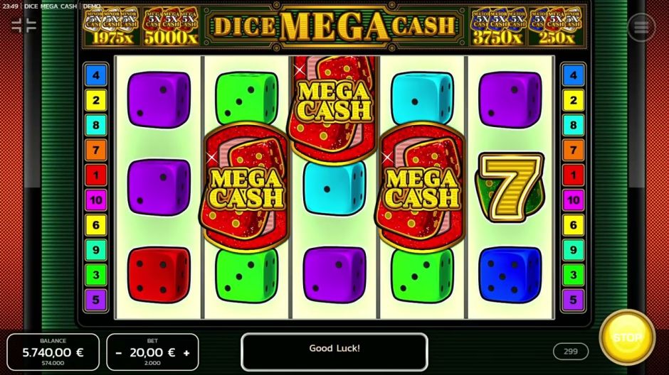 Dice Mega Cash Slot Review | Free Play video preview