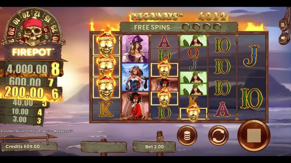 8 Golden Skulls of Holly Roger Megaways Slot Review | Demo & Free Play | RTP Check video preview