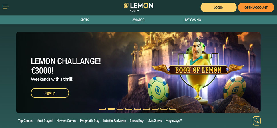 lemon casino review