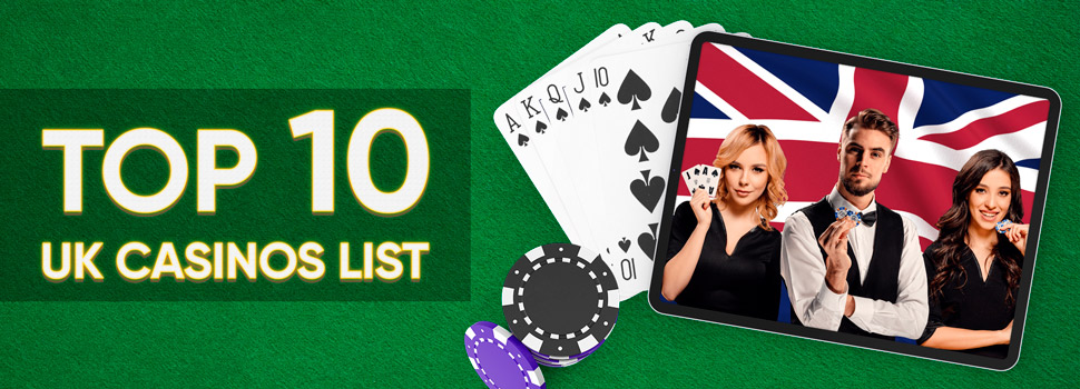 Best rated UK Casino List