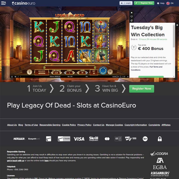 CasinoEuro Slots