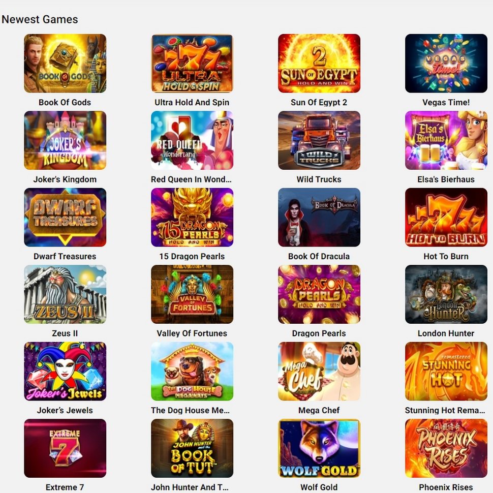  Lemon casino – Game types